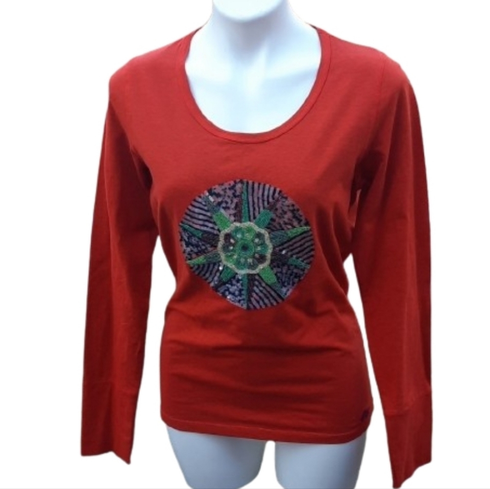 ETRO MILANO Beaded Sequin top